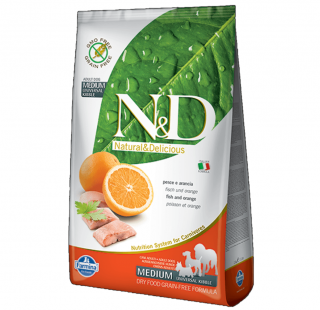 N&D Tahılsız Medium Balıklı ve Portakallı 12 kg Köpek Maması kullananlar yorumlar